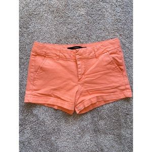 Francesca’s coral shorts